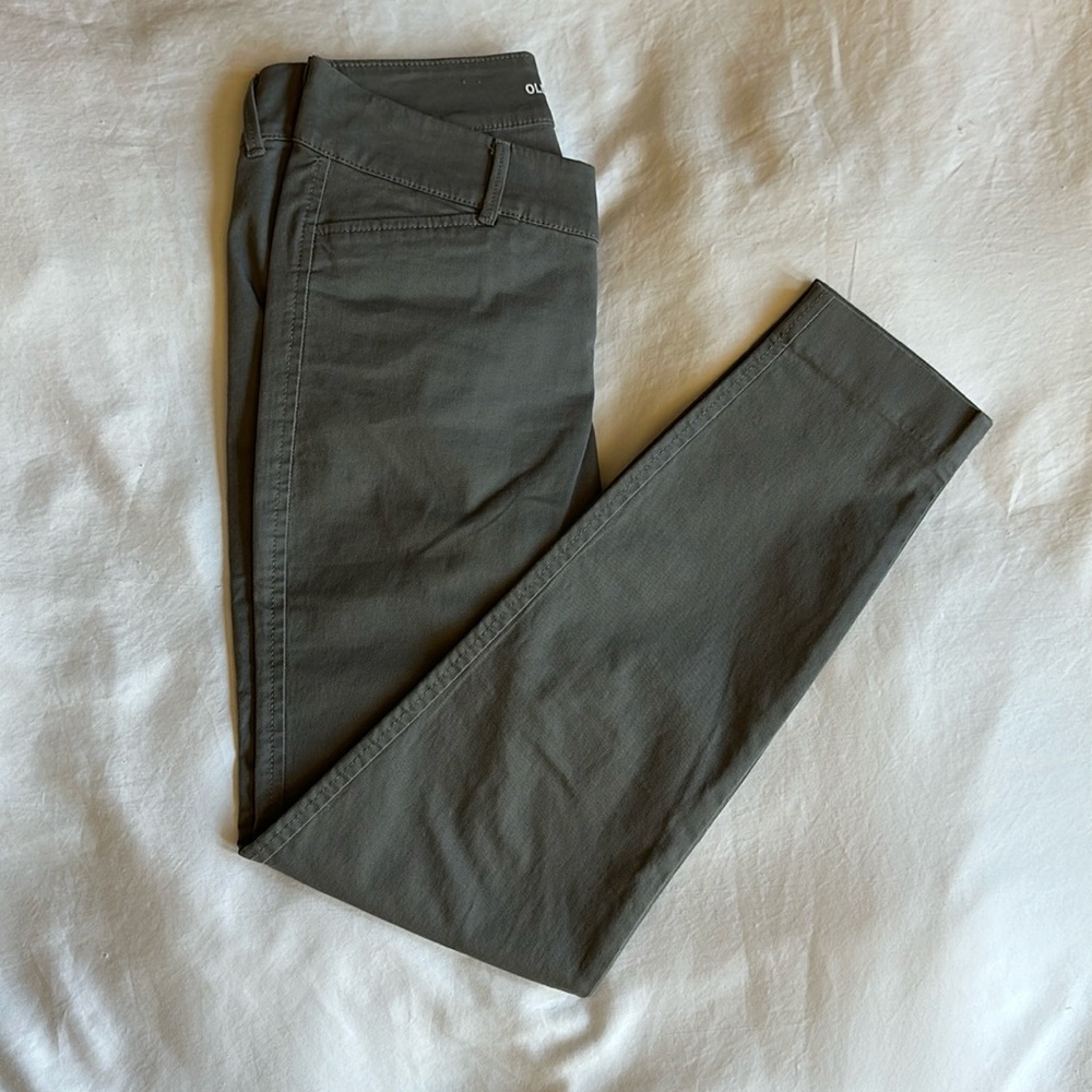 Old Navy Pixie Straight Pant Grey Size 0